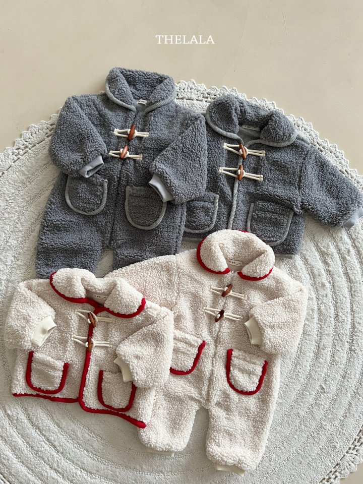 Lala - Korean Baby Fashion - #babyboutiqueclothing - Fleece Jacket - 6