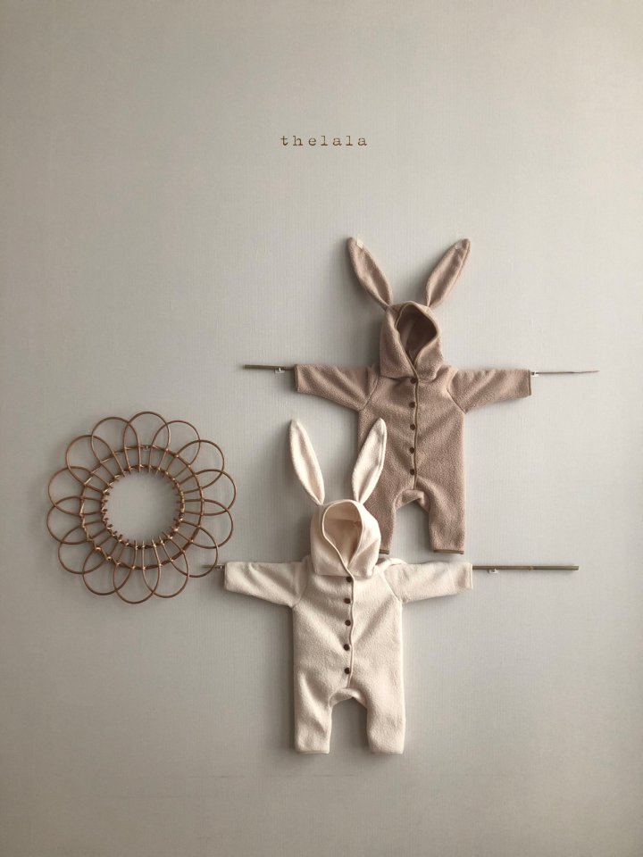 Lala - Korean Baby Fashion - #babyboutiqueclothing - Puff Bunny Suit - 9