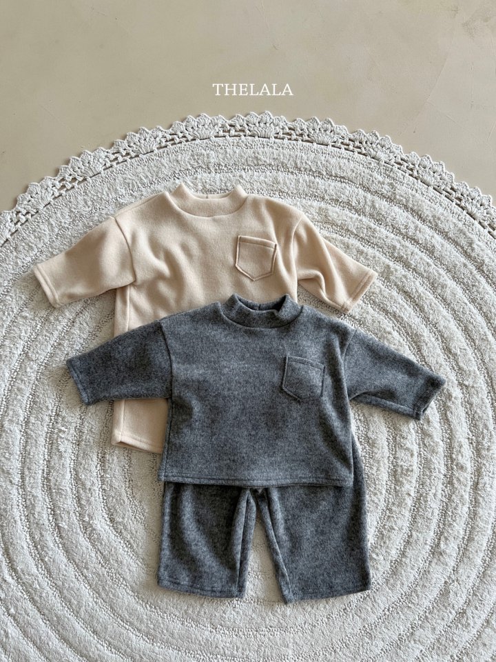 Lala - Korean Baby Fashion - #babyboutiqueclothing - Deli Pocket Set - 3