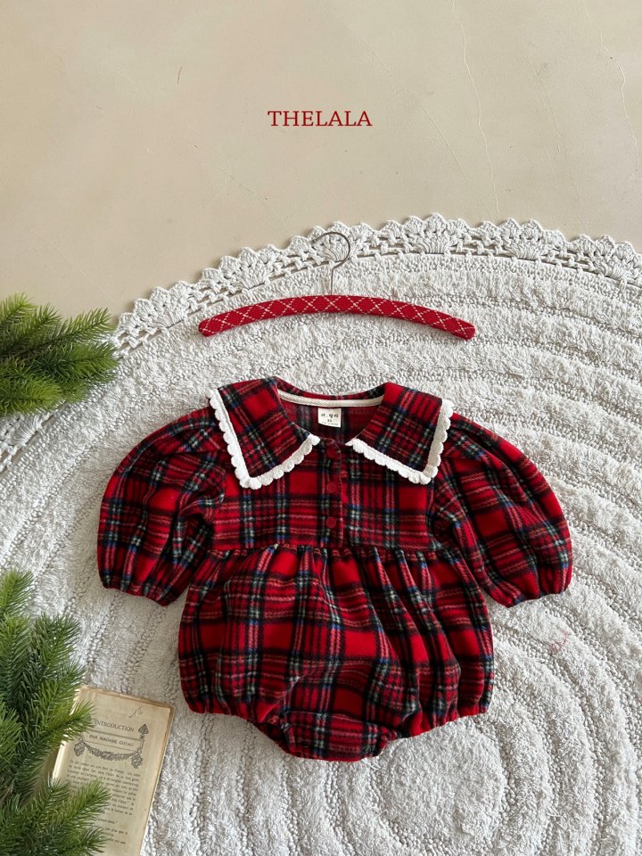 Lala - Korean Baby Fashion - #babyclothing - Sweet Check Suit - 7