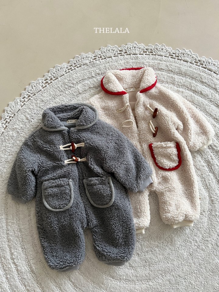 Lala - Korean Baby Fashion - #babyclothing - Fleece Suit - 8