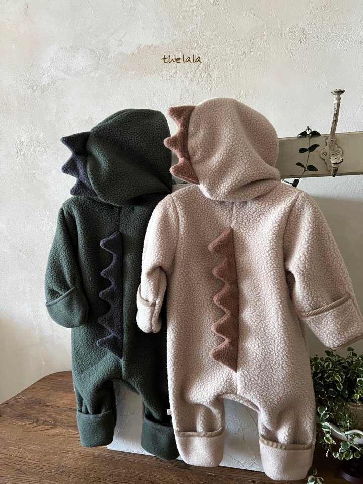 Lala - Korean Baby Fashion - #babyclothing - Puff Tyranno Suit - 8