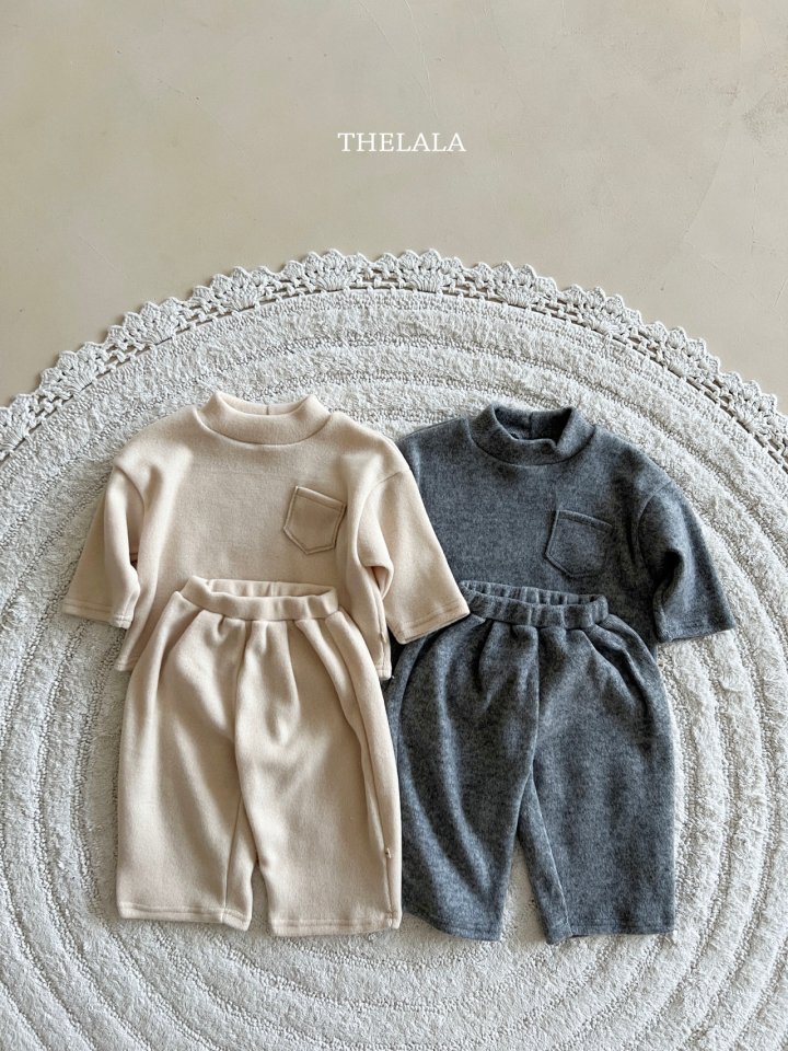 Lala - Korean Baby Fashion - #babyboutiqueclothing - Deli Pocket Set - 4