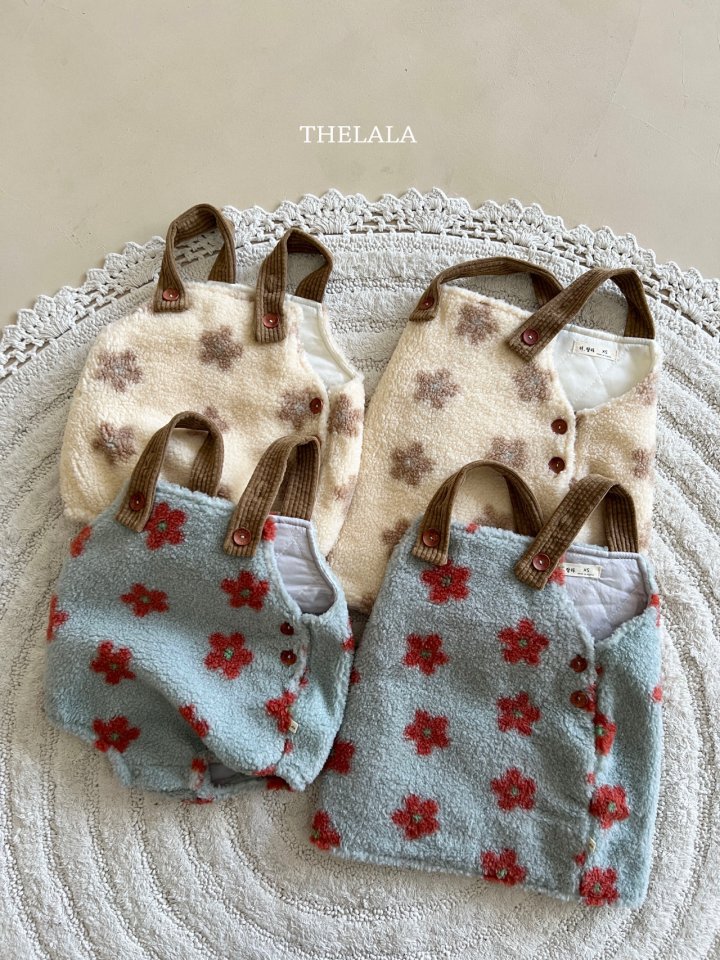 Lala - Korean Baby Fashion - #babyclothing - Flower Puff Suit - 4