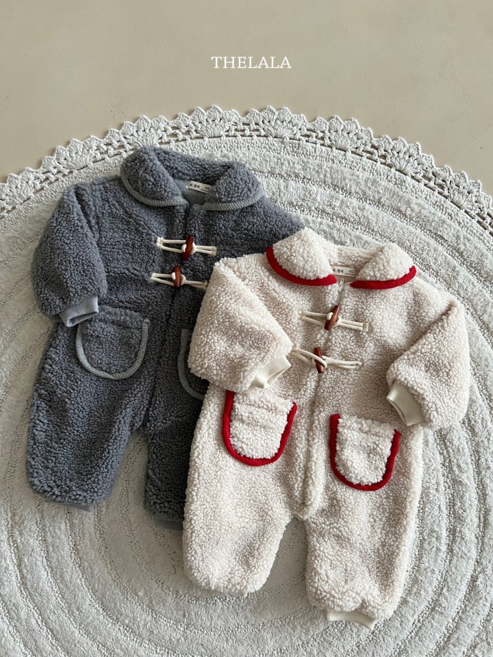 Lala - Korean Baby Fashion - #babyfashion - Fleece Suit - 9