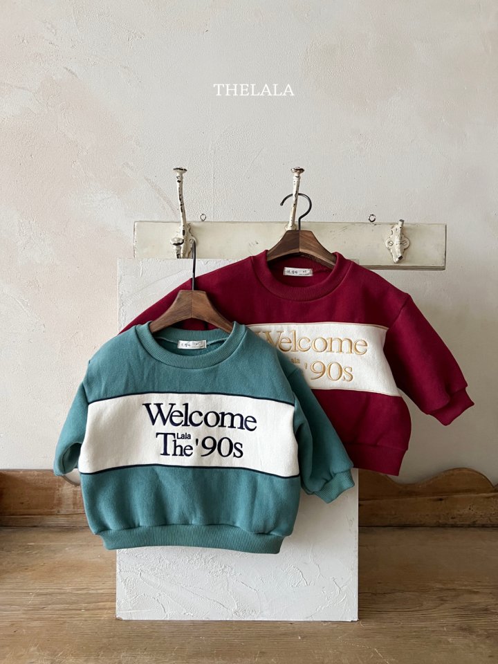 Lala - Korean Baby Fashion - #babyfashion - Welcome Sweatshirt