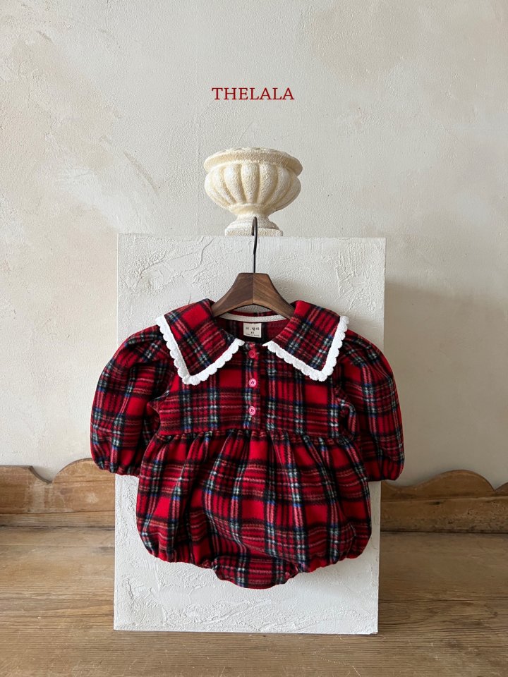 Lala - Korean Baby Fashion - #babyfever - Sweet Check Suit - 9