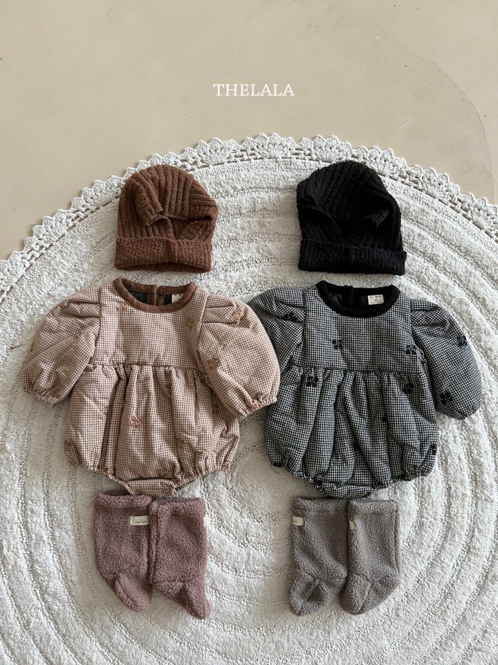 Lala - Korean Baby Fashion - #babyfever - Pie Embroidery Suit