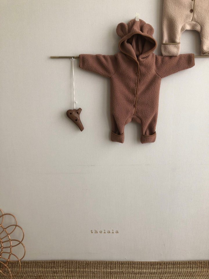 Lala - Korean Baby Fashion - #babyfever - Puff Bear Suit - 11
