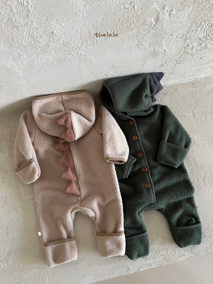Lala - Korean Baby Fashion - #babyfever - Puff Tyranno Suit - 10