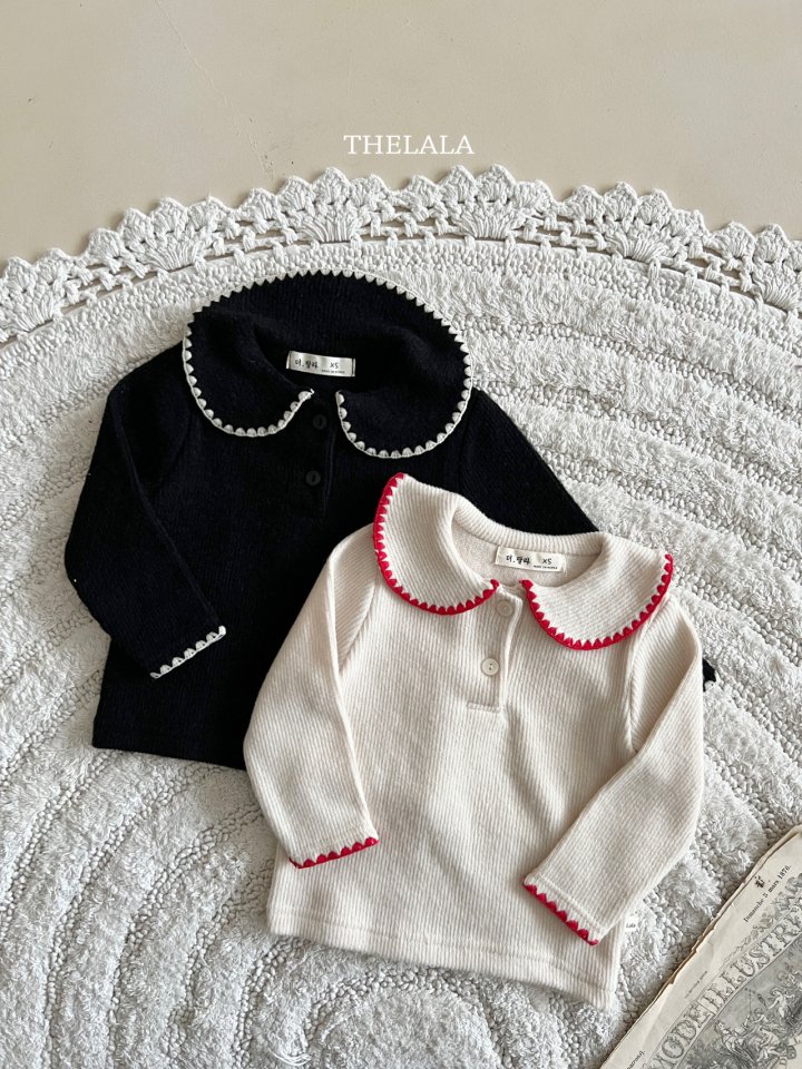 Lala - Korean Baby Fashion - #babyfever - Genie Collar Tee - 8