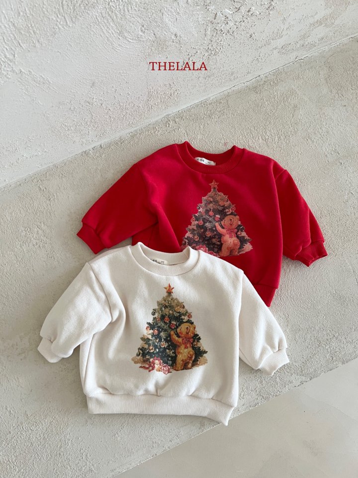 Lala - Korean Baby Fashion - #babygirlfashion - Tree Bear Sweatshirt - 12