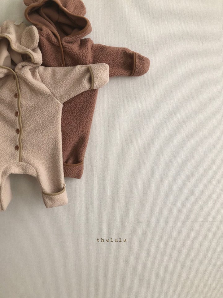 Lala - Korean Baby Fashion - #babygirlfashion - Puff Bear Suit - 12