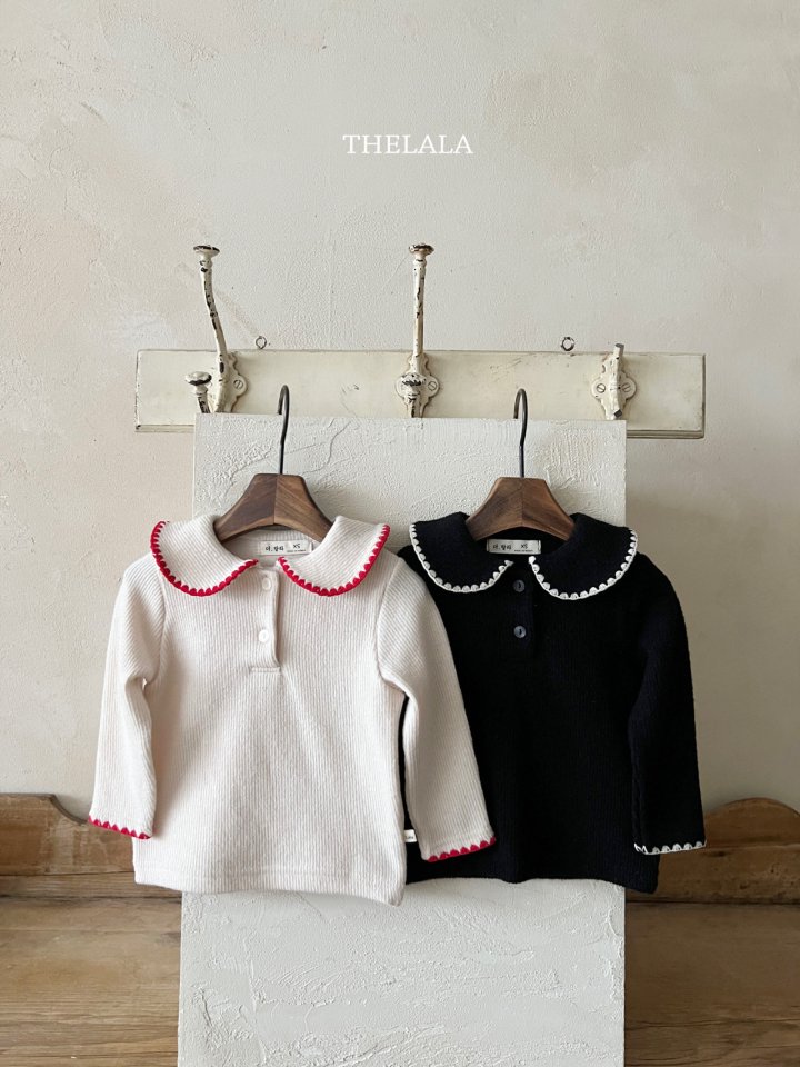 Lala - Korean Baby Fashion - #babygirlfashion - Genie Collar Tee - 9