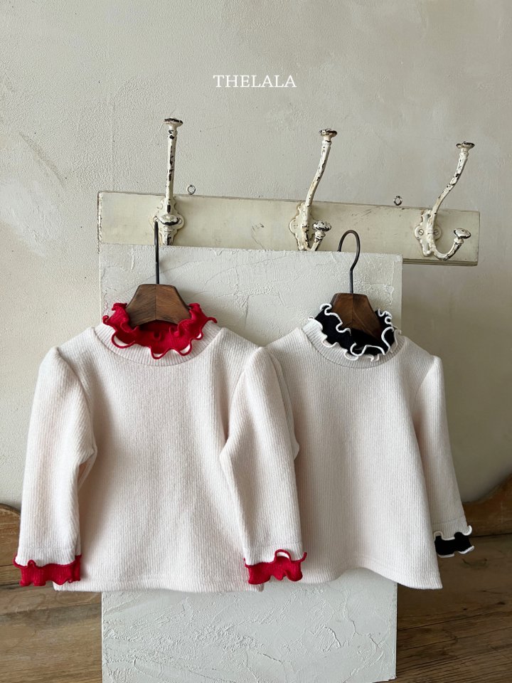Lala - Korean Baby Fashion - #babygirlfashion - Two Ring Tee - 6