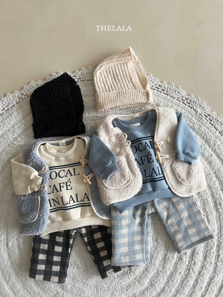 Lala - Korean Baby Fashion - #babyfever - Chess Bonding Pants - 4