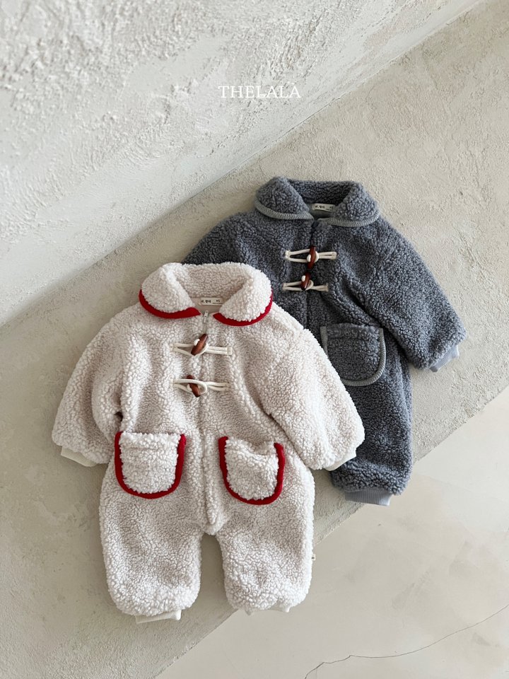 Lala - Korean Baby Fashion - #babylifestyle - Fleece Suit - 12