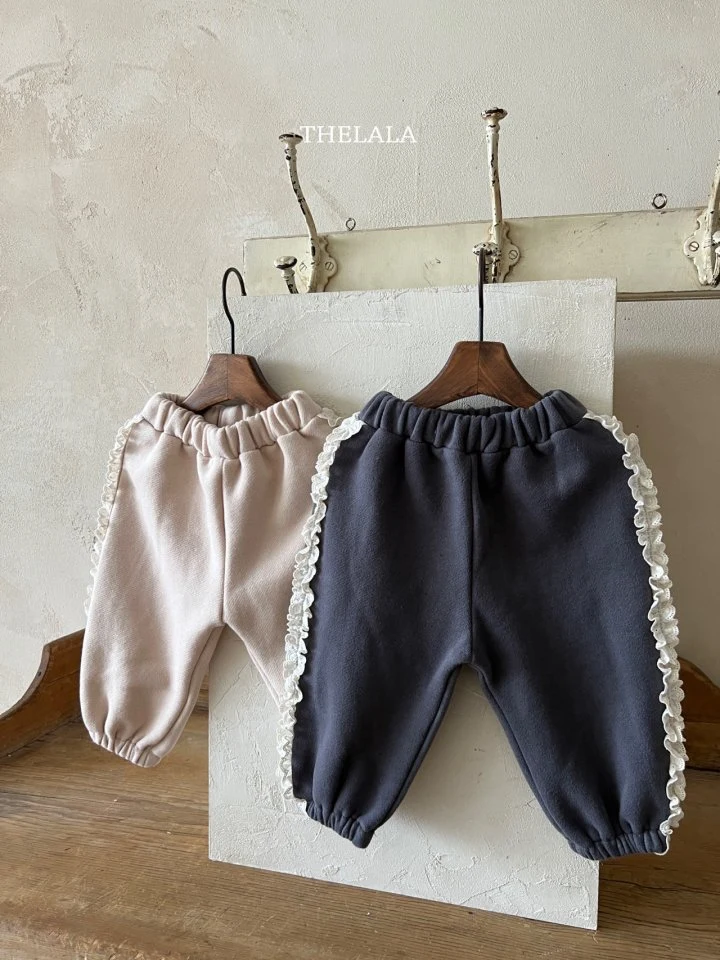 Lala - Korean Baby Fashion - #babygirlfashion - Lace Pants - 4