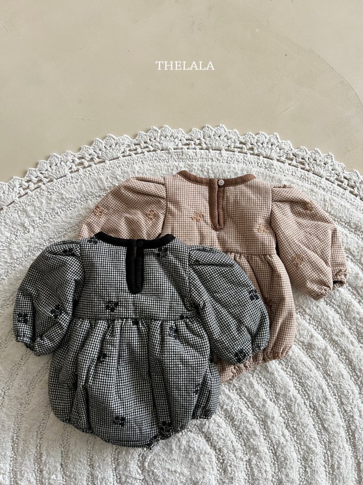 Lala - Korean Baby Fashion - #babylifestyle - Pie Embroidery Suit - 4