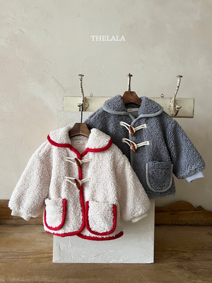 Lala - Korean Baby Fashion - #babyoninstagram - Fleece Jacket - 12