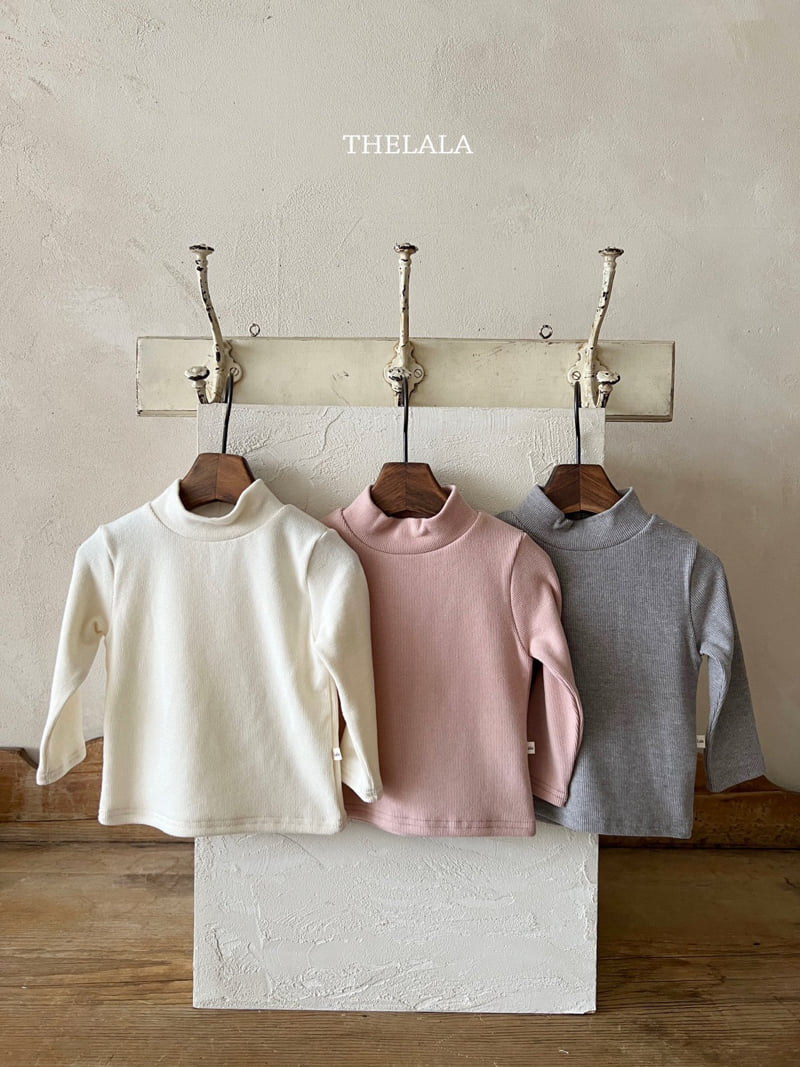 Lala - Korean Baby Fashion - #babyoninstagram - Three Mock Neck Tee - 11