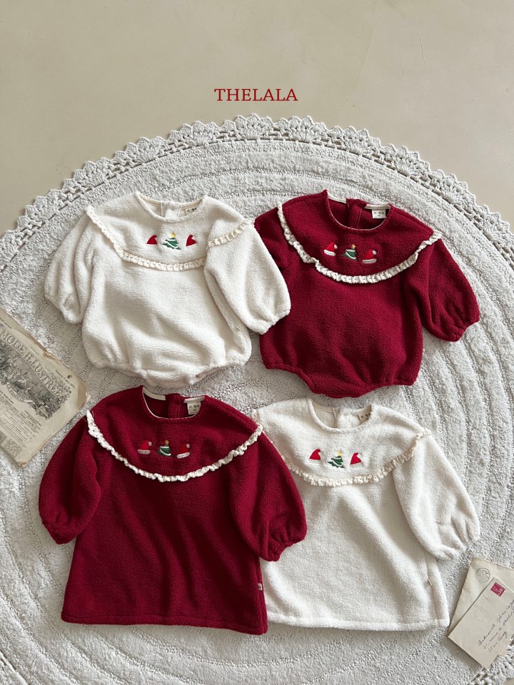 Lala - Korean Baby Fashion - #babyootd - Santa Cap Suit - 3