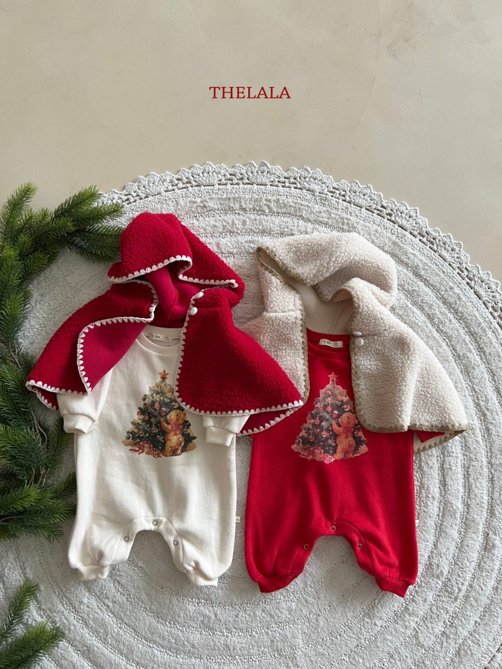 Lala - Korean Baby Fashion - #babyootd - Tree Bear Suit