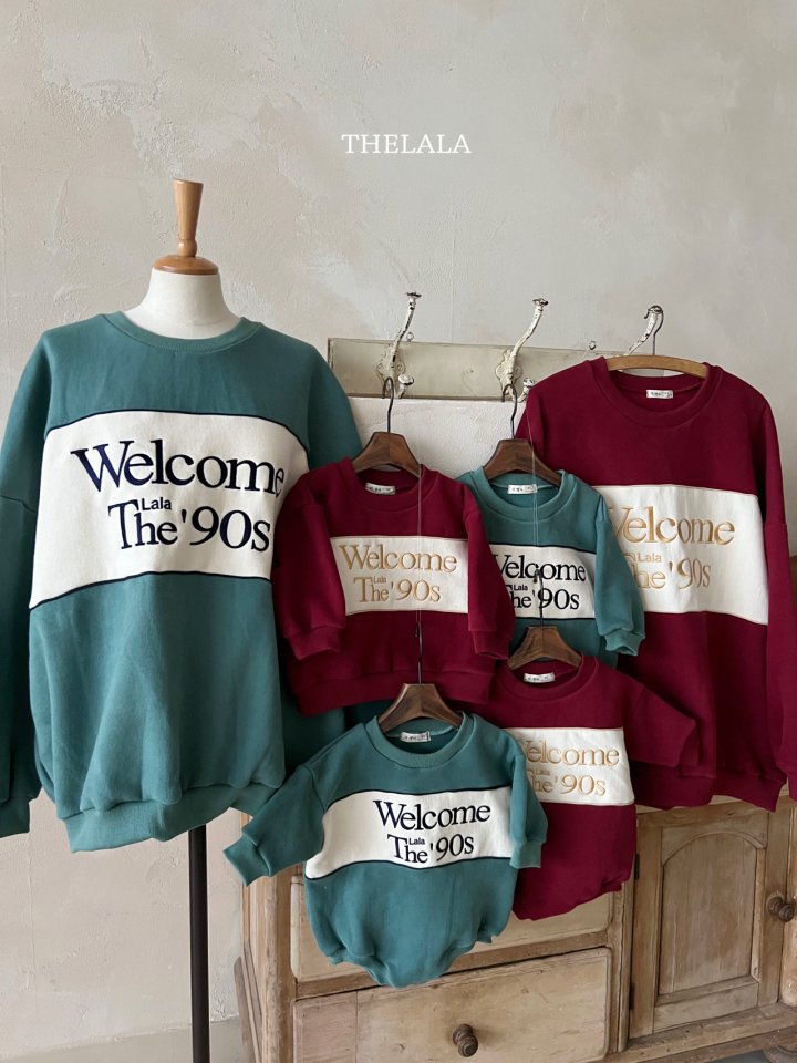 Lala - Korean Baby Fashion - #babyootd - Welcome Sweatshirt - 6