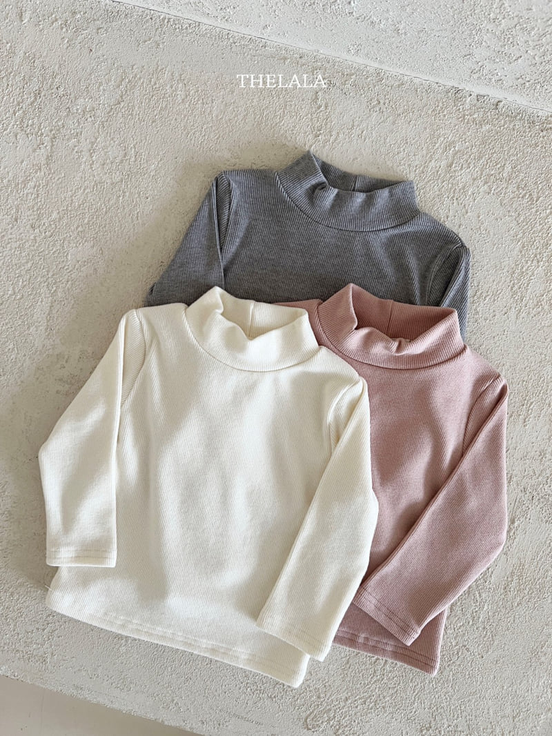 Lala - Korean Baby Fashion - #babyootd - Three Mock Neck Tee - 12
