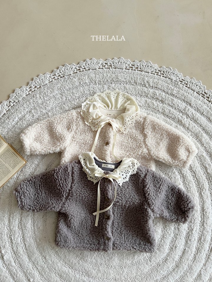Lala - Korean Baby Fashion - #babyootd - Downy Fleece Jacket - 5