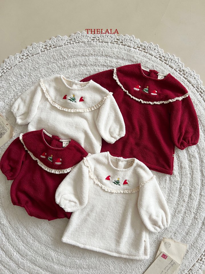 Lala - Korean Baby Fashion - #babyootd - Santa Cap Suit - 4