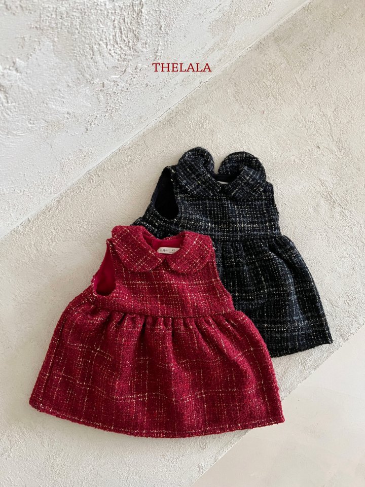 Lala - Korean Baby Fashion - #babyoutfit - Golden One-piece - 12