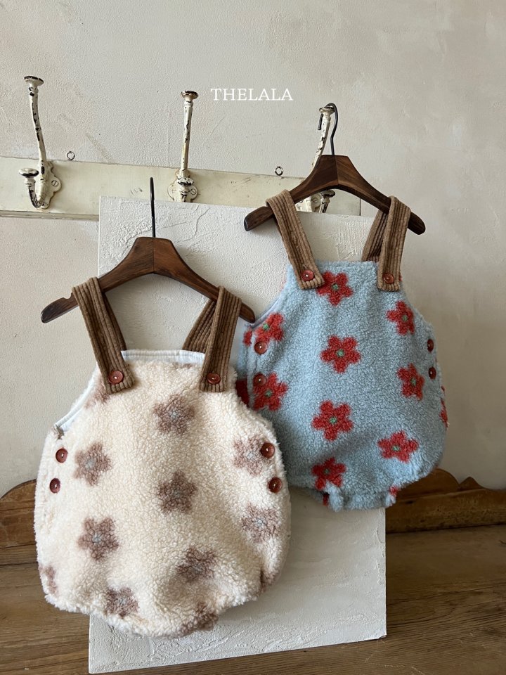 Lala - Korean Baby Fashion - #babyoutfit - Flower Puff Suit - 10