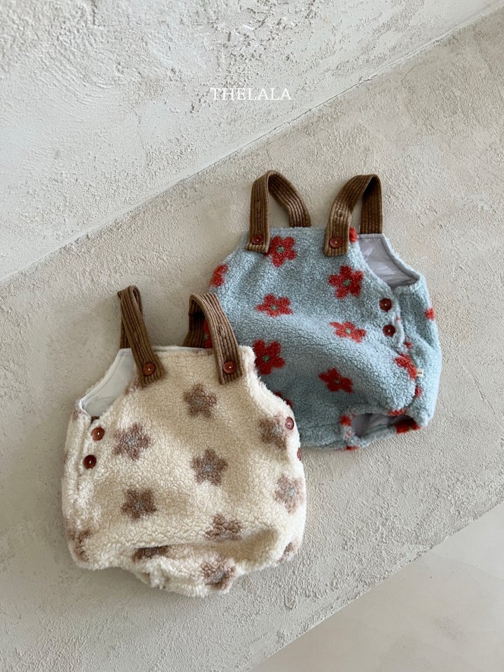 Lala - Korean Baby Fashion - #babyoutfit - Flower Puff Suit - 11