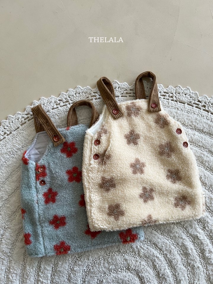 Lala - Korean Baby Fashion - #babyoutfit - Flower Puff One-piece - 10