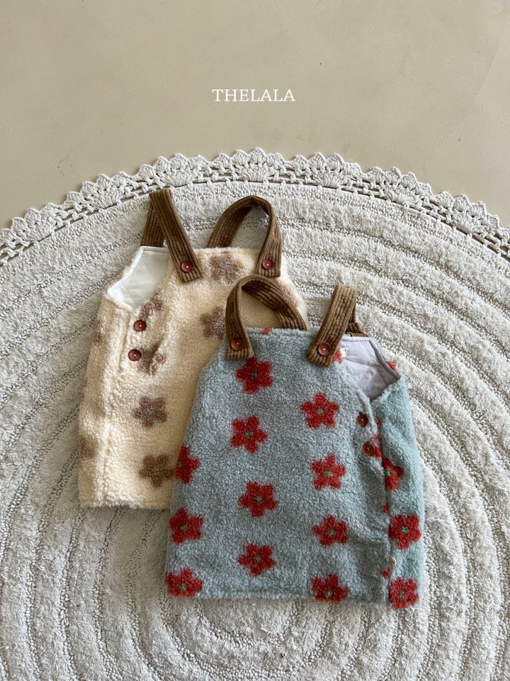 Lala - Korean Baby Fashion - #babyoutfit - Flower Puff One-piece - 9
