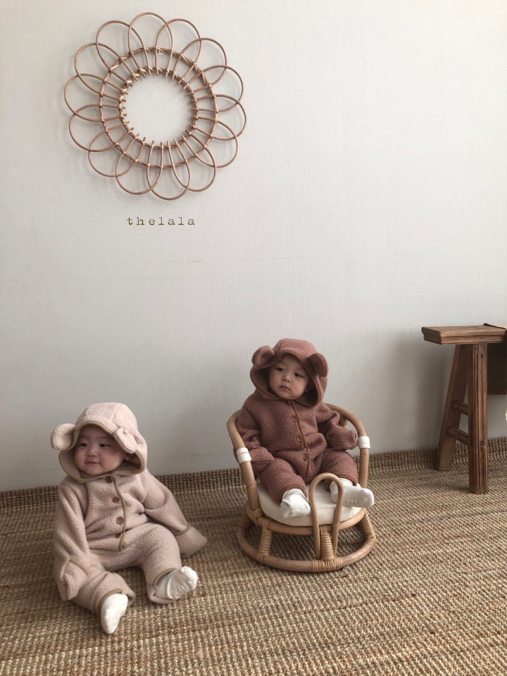 Lala - Korean Baby Fashion - #babyoutfit - Puff Bear Suit