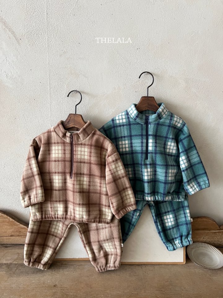 Lala - Korean Baby Fashion - #babyoutfit - Burber Tee - 3