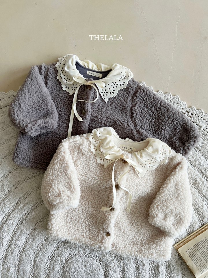 Lala - Korean Baby Fashion - #babyoutfit - Downy Fleece Jacket - 7