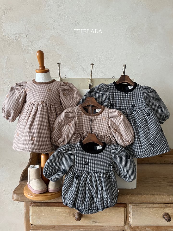 Lala - Korean Baby Fashion - #babywear - Pie Embroidery Suit - 8