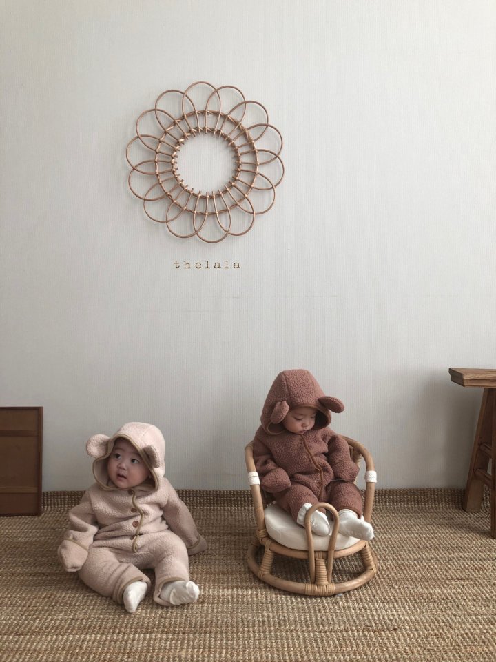 Lala - Korean Baby Fashion - #babywear - Puff Bear Suit - 3