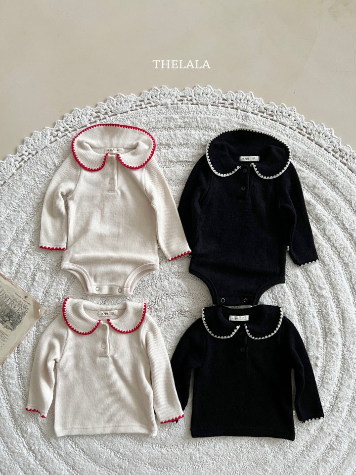 Lala - Korean Baby Fashion - #babywear - Genie Collar Suit