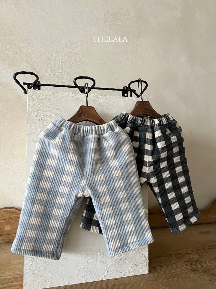 Lala - Korean Baby Fashion - #babywear - Chess Bonding Pants - 10