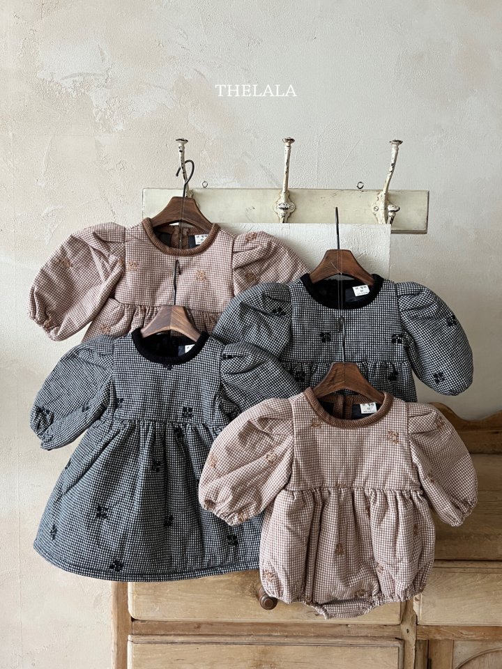 Lala - Korean Baby Fashion - #onlinebabyboutique - Pie Embroidery Suit - 9