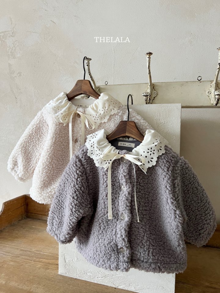 Lala - Korean Baby Fashion - #onlinebabyboutique - Downy Fleece Jacket - 9