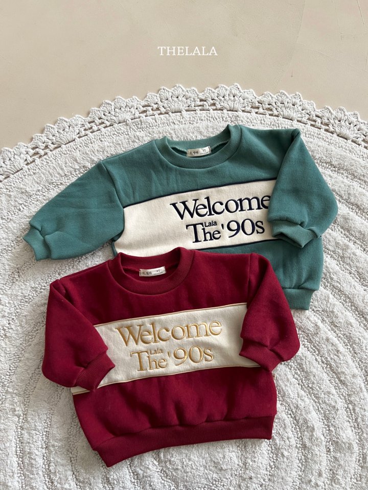 Lala - Korean Baby Fashion - #onlinebabyshop - Welcome Sweatshirt - 11