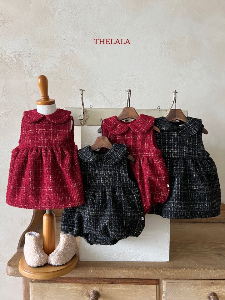 Lala - Korean Baby Fashion - #smilingbaby - Golden One-piece