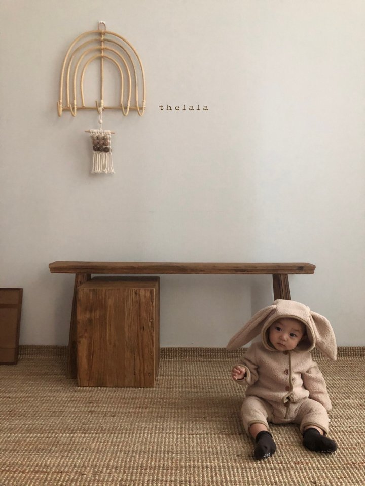 Lala - Korean Baby Fashion - #smilingbaby - Puff Bunny Suit - 7