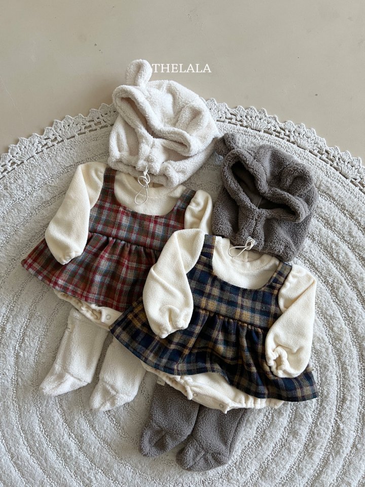 Lala - Korean Baby Fashion - #onlinebabyshop - Bear Balaclava - 4