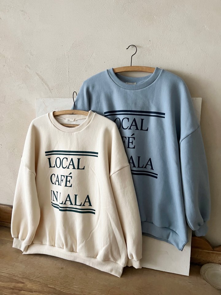 Lala - Korean Women Fashion - #momslook - Cafe Sweatshirt (MOM) - 10